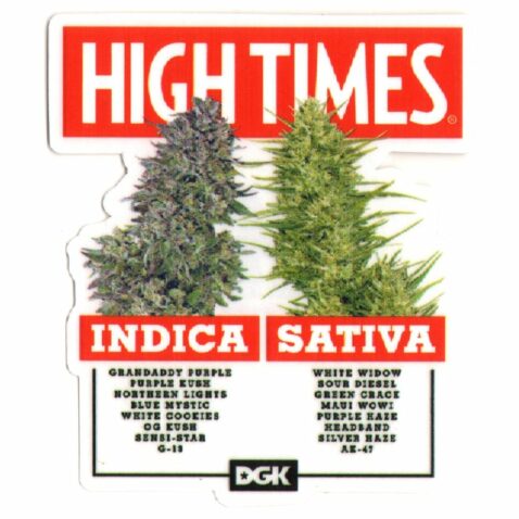 DGK High Times Options Sticker