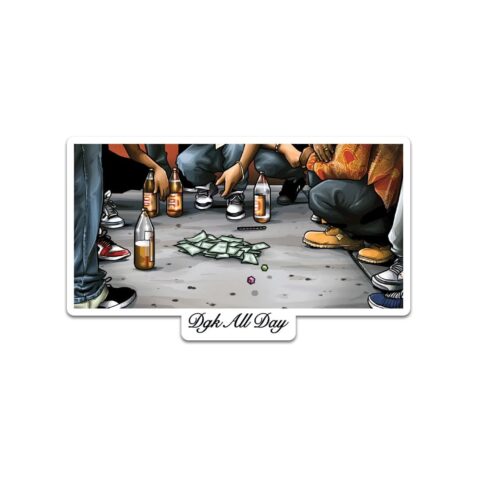 DGK Hustle Sticker