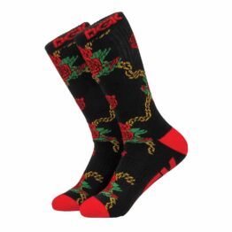 DGK Lavish Crew Sock Black