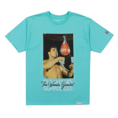 Diamond X Ali World's Greatest T-Shirt Diamond Blue