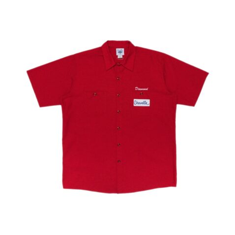 Diamond X Chevelle Big Block Woven T-Shirt Red