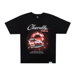 Diamond X Chevelle Cranberryred SS T-Shirt Black