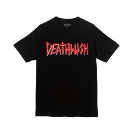 Death Wish Death Tag T-Shirt Black