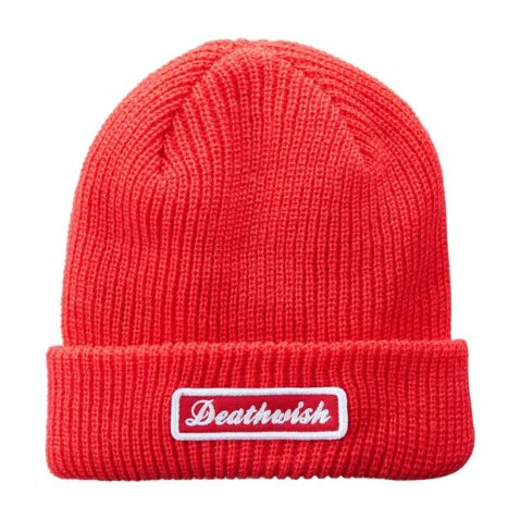 Death Wish Rockies Cuff Beanie Red