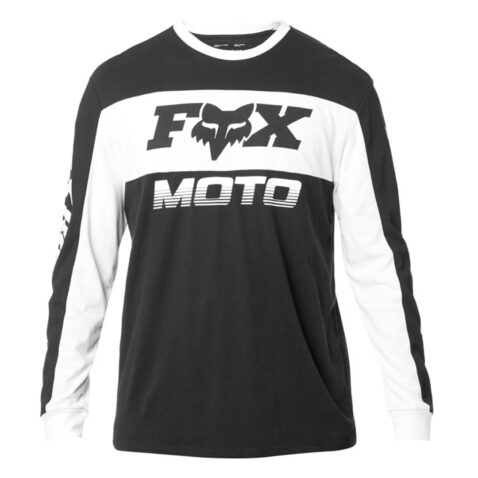 Fox Charger Airline Knit Long Sleeve T-Shirt Black