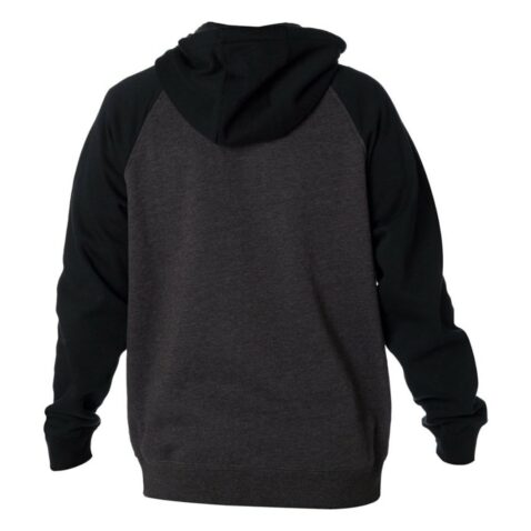 Fox Legacy Zip Fleece Sweatshirt Black Charcoal