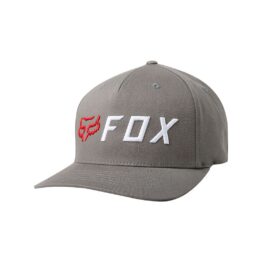Fox Head Cut Off Flexfit Hat Pewter