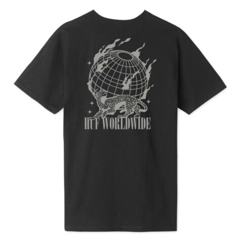 Huf Deja Vu T-Shirt Black - Image 2