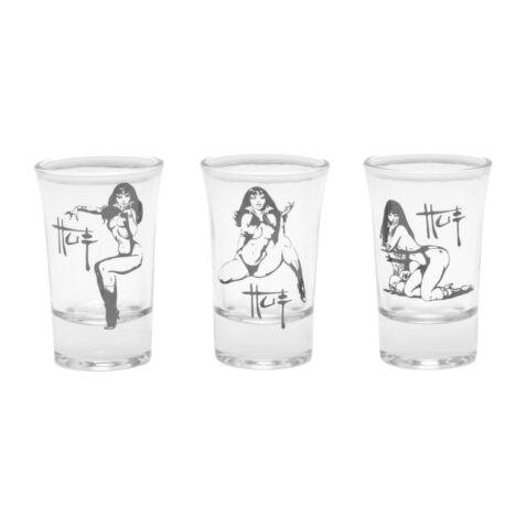 HUF Frazetta Shot Glass Set Black
