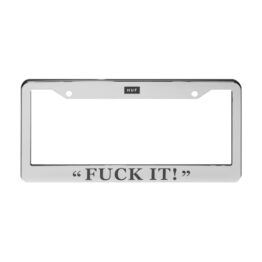 HUF License Plate Frame
