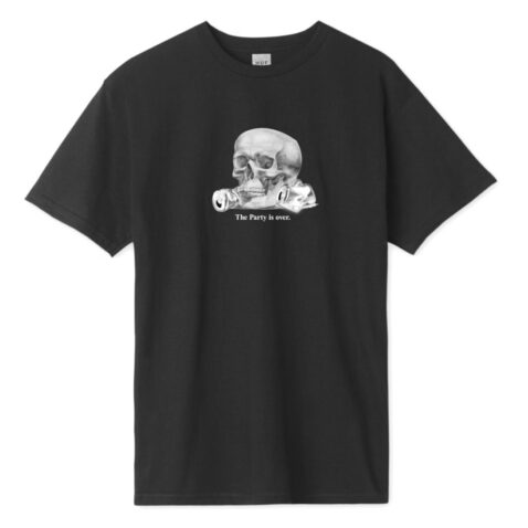 Huf Partys Over T-Shirt Black