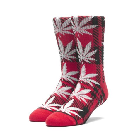 Huf Plaid Plantlife Sock Poppy