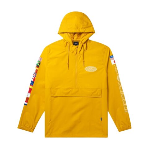HUF World Tour Anorak Jacket Sauterene