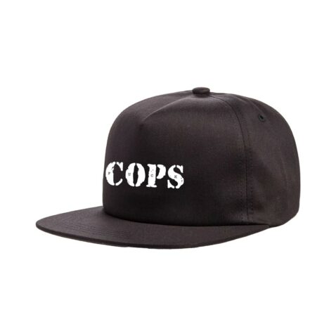 Hard Luck Cops Snapback Hat Black