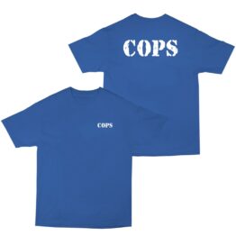 Hard Luck Cops T-Shirt Royal Blue