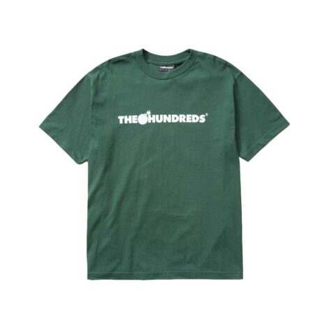 The Hundreds Bar Logo T-Shirt Forest