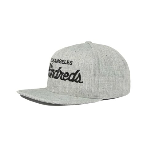 The Hundreds Team Snapback Hat Athletic Heather