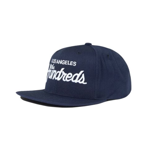 The Hundreds Team Snapback Hat Navy