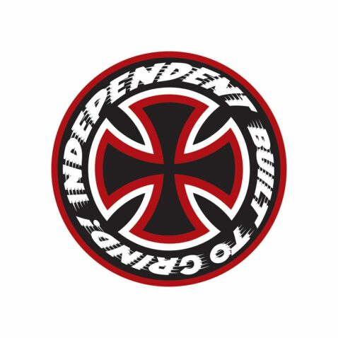 Independent Speed Kills Sticker Black