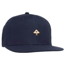 LRG Be Gold Snapback Hat Navy