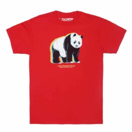 LRG Wavy Panda T-Shirt Red