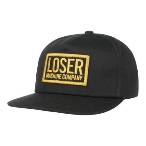 Loser Machine Box Trucker Snapback Hat Black