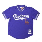 M&N Authentic Mesh Dodgers (Royal Blue)-min