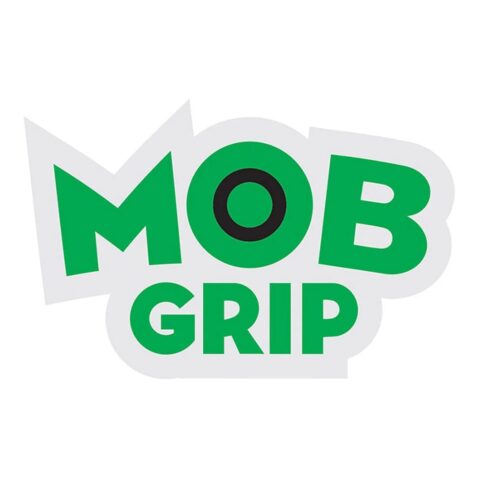 Mob Grip Clear Mylar Sticker Green Black