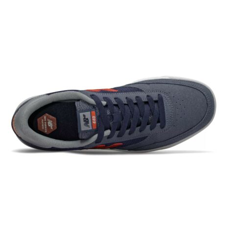 New Balance Numeric 440 Shoe Navy Grey Orange