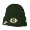 New Era Green Bay Packers Berretto Invernale Beanie On Field 2019 Salute To Service - Colore Oliva, Taglia Unica