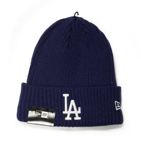 New Era Los Angeles Dodgers Core Classic Knit Beanie Dark Royal