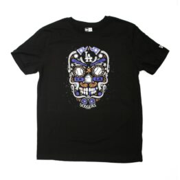 New Era Los Angeles Dodgers Sugar Skull T-Shirt Black