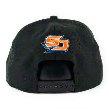 New Era 9fifty San Diego Gulls Snapback Hat Black