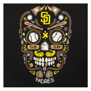 New Era San Diego Padres Sugar Skull T-Shirt Black