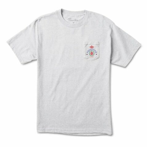 Primitive Acapulco Pocket T-Shirt Ash