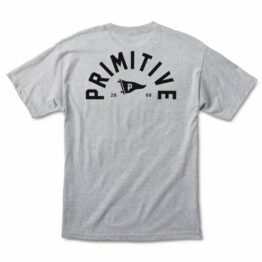 Primitive Big Arch Pennant II T-Shirt Athletic Heather
