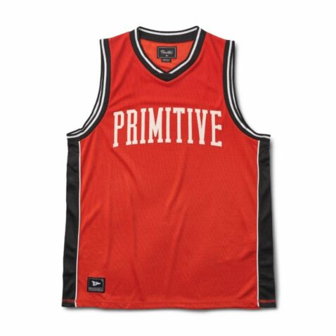 Primitive Champs Basketball Jersey Electric Red