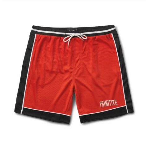 Primitive Champs Basketball Short Electric Red