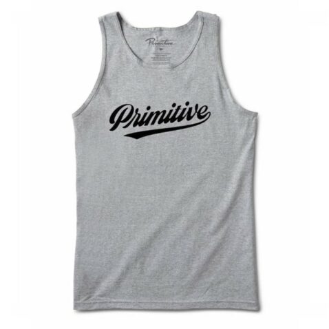 Primitive Luke Script Tank Top Athletic Heather