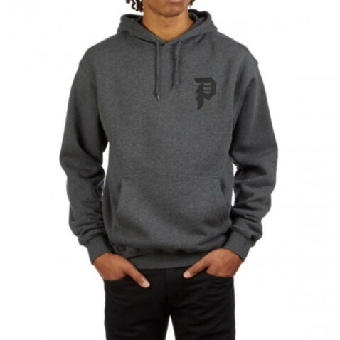 Primitive Dirty P Hooded Sweatshirt Charcoal Heather