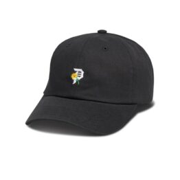 Primitive Dirty P Sunflower Strapback Hat Black