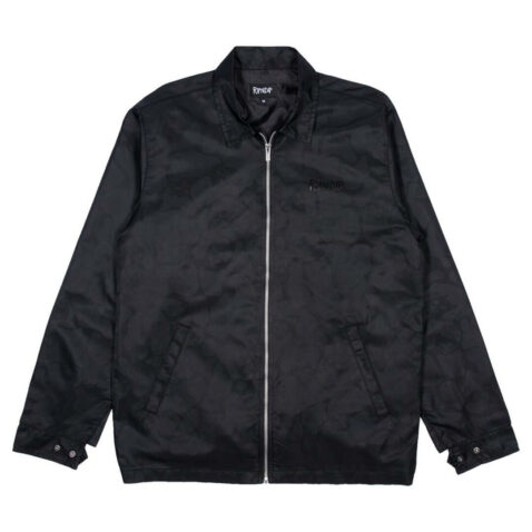 Rip N Dip Black Out Nylon Jacket Black
