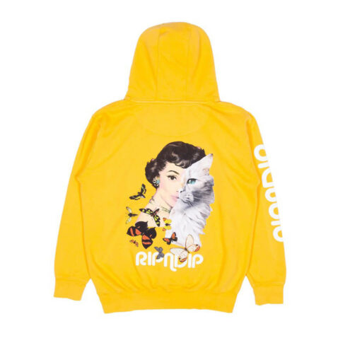 Rip N Dip Mask Hooded Sweatshirt Gold