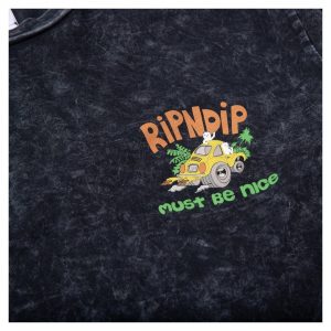 Rip N Dip Buggy Nerm Long Sleeve T-Shirt Black Wash