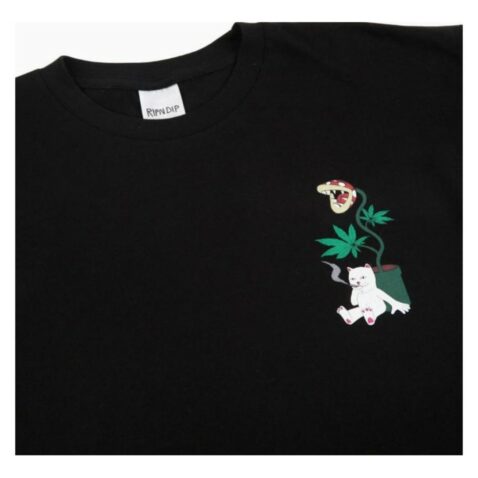 Rip N Dip Herb Eater Pocket T-Shirt Black
