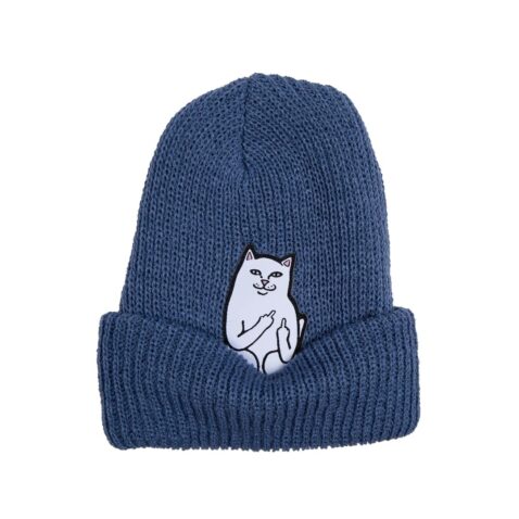 Rip N Dip Lord Nermal Rib Beanie Blue