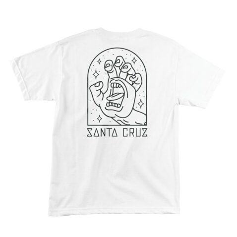 Santa Cruz Gateway Hand T-Shirt White