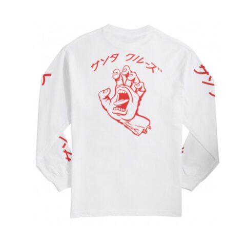 Santa Cruz Hando Long Sleeve T-Shirt White