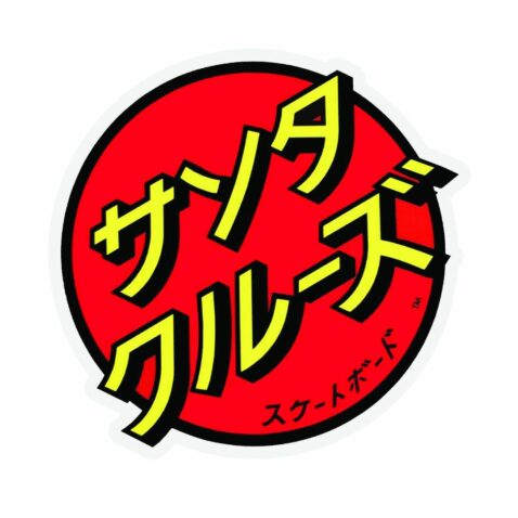 Santa Cruz Japanese Dot Sticker