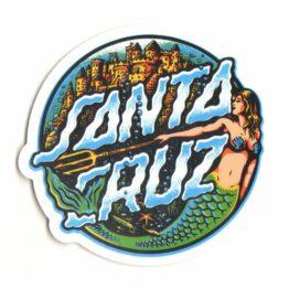 Santa Cruz Mermaid Dot Sticker